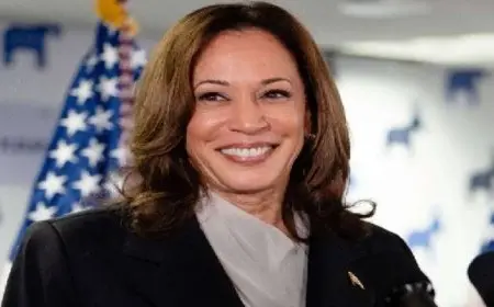 كامالا هاريس تعلن قبولها ترشيح الحزب الديمقراطي لخوض سباق الانتخابات الرئاسية