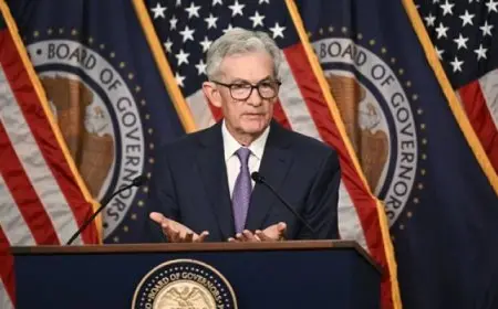 رئيس “الفيدرالي الأمريكي” يعلن تراجع التضخم بالولايات المتحدة.. ويقول “حان الوقت لخفض الفائدة”
