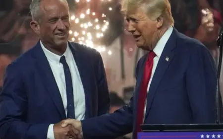 كينيدي ينسحب من سباق الرئاسة الأمريكية ويدعم ترامب