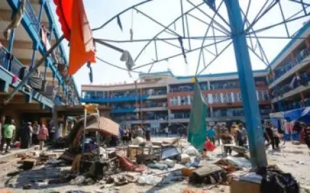 نزوح 100 ألف مواطن من دير البلح وخروج 20 مركز ايواء عن الخدمة