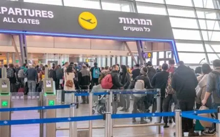 إعلان حالة الطوارئ في إسرائيل لمدة 48 ساعة ..وتعليق الرحلات في مطار بن جوريون