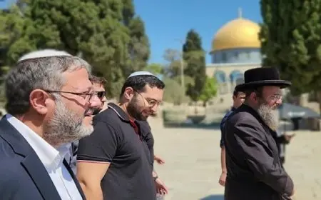 الخارجية الفلسطينية تحذر من دعوات بن غفير لبناء كنيس في الأقصى