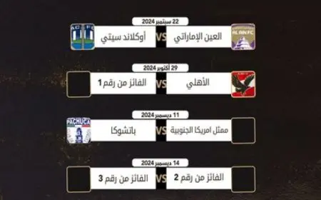 رسميًا.. الأهلي يلعب أولى مبارياته في بطولة “إنتركونتيننتال” 29 أكتوبر