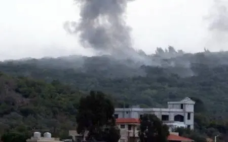 الاحتلال الإسرائيلي يواصل شن غارات على جنوب لبنان .. ومسيرة اسرائيلية تقصف بصاروخ موجه بلدة حانين