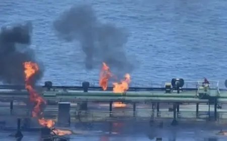 الاتحاد الأوروبي : النيران لا تزال مشتعلة في السفينة “سونيون” التي استهدفها الحوثيون الجمعة