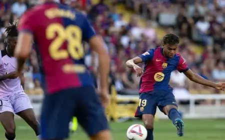 برشلونة في مواجهة قوية أمام رايو فاليكانو لتحقيق الفوز الثالث بالليجا