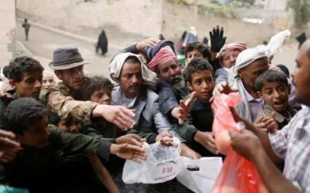 الأمم المتحدة: 85% من الأسر النازحة باليمن غير قادرة على تلبية احتياجاتها اليومية من الغذاء