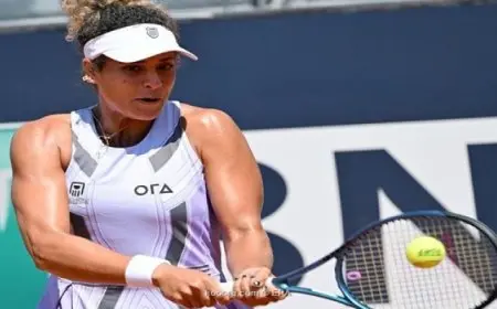 ميار شريف تودع بطولة أمريكا المفتوحة للتنس من الدور الأول