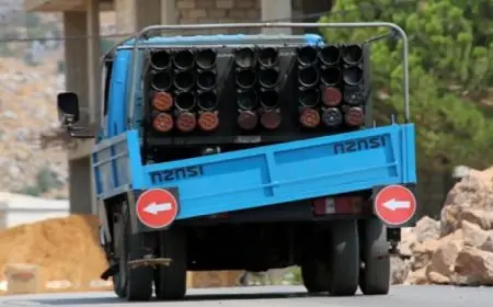 إسرائيل تقصف شاحنة صواريخ لحزب الله في بعلبك شرق لبنان