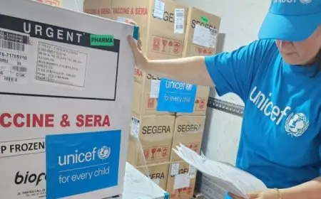الأمم المتحدة: لقاح شلل الأطفال المقرر استخدامه في قطاع غزة آمن وفعال”