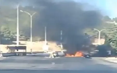 أربعة قتلى بغارة إسرائيلية استهدفت سيارة في ريف دمشق