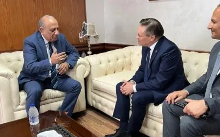 وزير الكهرباء يبحث مع قيادات روساتوم مستجدات مشروع الضبعة النووي