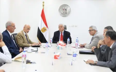 وزير التعليم العالي يستقبل رئيس هيئة اعتماد الجودة الاسكتلندية لبحث سبل تعزيز التعاون في مجال التعليم التكنولوجي