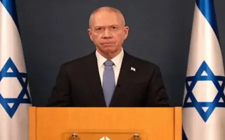 جالانت يطلب توسيع أهداف حرب غزة لتشمل عودة سكان شمال إسرائيل