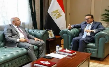 وزيرا الصحة والصناعة يبحثان تعظيم الاستثمارات في مجال توطين صناعة الأدوية والمستلزمات الطبية