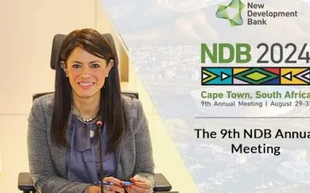 وزيرة التخطيط والتعاون الدولي تشارك في الاجتماع السنوي التاسع لمجلس محافظي بنك التنمية بجنوب أفريقيا