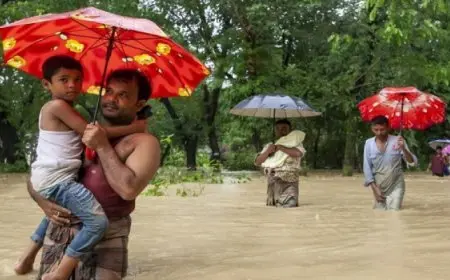 ارتفاع حصيلة ضحايا الفيضانات في بنجلاديش إلى 55 قتيلا ومفقودا