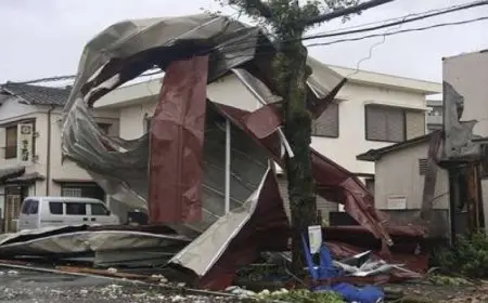 ارتفاع حصيلة ضحايا إعصار “شانشان” في اليابان إلى أكثر من 126 قتيلا ومصابا