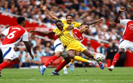 أرسنال يسقط في فخ التعادل أمام برايتون 1-1 بالدوري الإنجليزي الممتاز