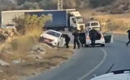 مقتل 3 من الشرطة الإسرائيلية في عملية إطلاق نار عند حاجز ترقوميا قرب الخليل