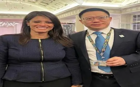 وزيرة التخطيط تبحث مع نائب وزير المالية الصيني تعزيز الاستثمارات الصينية فى مصر