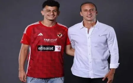 الصفقة الرابعة .. الأهلي يتعاقد مع عمر الساعي رسميًا