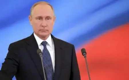 الرئيس بوتين يصل إلى كيزيل عاصمة جمهورية توفا الروسية