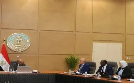 وزير الكهرباء والطاقة المتجددة يبحث مع وفد البنك الدولى اوجه الشراكة والتعاون فى مختلف المجالات