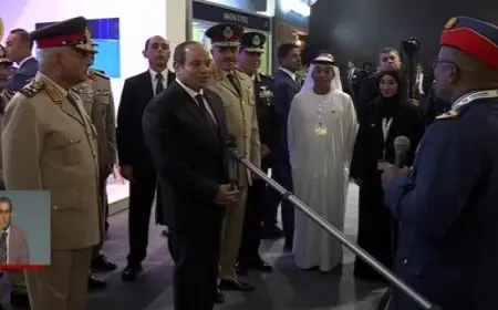 الرئيس السيسي يشكر شركة “داسو” الفرنسية على التعاون البناء مع مصر في مجال الطيران