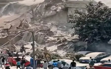 وزيرة التضامن تتابع تداعيات حادث انهيار عقار سكني في مصر الجديدة