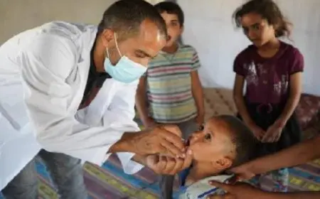 “اليونيسيف” تحذر من تفشي شلل الأطفال وجدري القردة في غزة