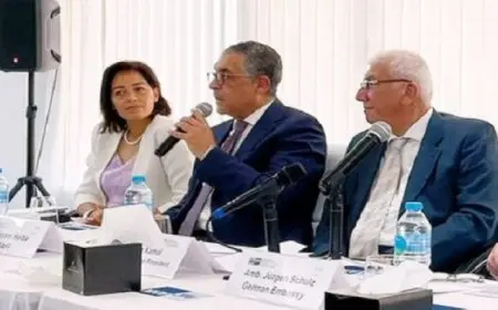 الرئيس التنفيذي للهيئة العامة للاستثمار والمناطق الحرة يلتقي السفير الألماني بالقاهرة لبحث فرص الاستثمار في مصر