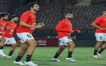منتخب مصر يواصل تدريباته لمواجهة كاب فيردي بعد اكتمال صفوفه بانضمام صلاح