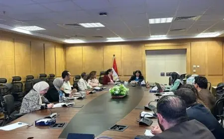 التضامن الاجتماعي والمركز الديموجرافي يبحثان الموقف التنفيذي لمشروع تنمية الأسرة