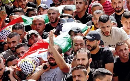 استشهاد 8 فلسطينيين بينهم طفلة في قصف إسرئيلي على شمال وجنوب غزة
