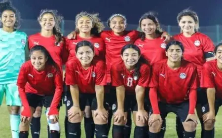 منتخب الناشئات يواجه اليوم تونس فى ثانى جولات بطولة شمال أفريقيا