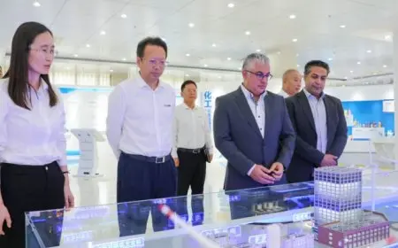 خلال زيارته للصين.. رئيس اقتصادية قناة السويس يلتقي مجموعة بيفار BEFAR المتخصصة في الصناعات الكيماوية