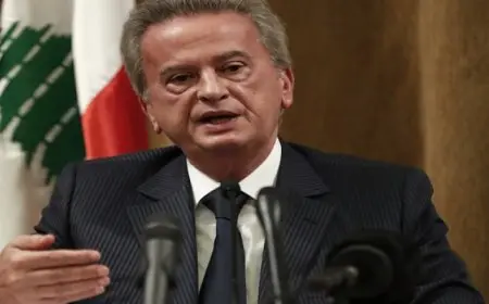 وزارة العدل تتهم حاكم مصرف لبنان السابق رسميا بارتكاب جرائم مالية