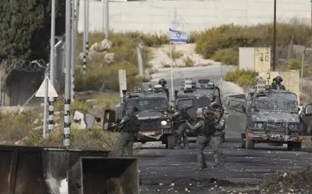 الصحة الفلسطينية: استشهاد 6 على الأقل وسط اقتحام إسرائيلي لطوباس بالضفة الغربية