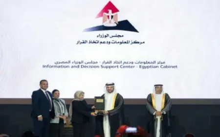 “مركز المعلومات” بمجلس الوزراء يفوز بجائزة الشارقة للاتصال الحكومي لأفضل محتوى اتصالي وإعلامي