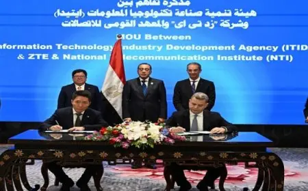 مدبولي يشهد توقيع 5 مذكرات تفاهم لتعزيز التعاون في مجالات الاتصالات وتكنولوجيا المعلومات بين مصر والصين