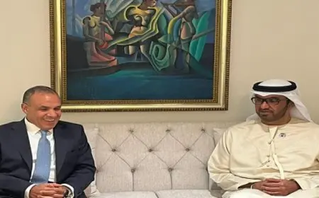 وزير الخارجية يبحث مع وزير الصناعة والتكنولوجيا المتقدمة الإماراتي العلاقات المتميزة بين البلدين