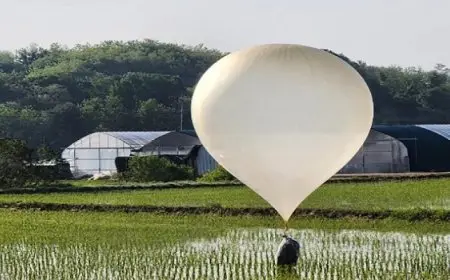 كوريا الشمالية ترسل بالونات القمامة إلى الجنوب لليوم الخامس على التوالي