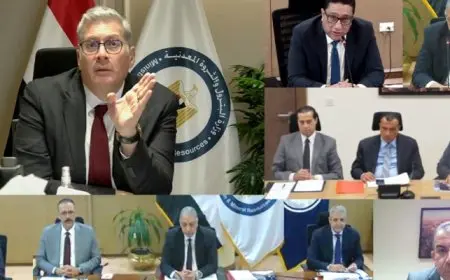 البترول: بدء إنتاج 15 مليون قدم مكعب غاز يوميًا من بئر جديد بالصحراء الغربية