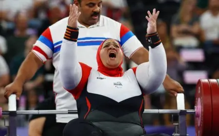 نادية فكري تحرز الميدالية السابعة لمصر في بارالمبياد باريس 2024