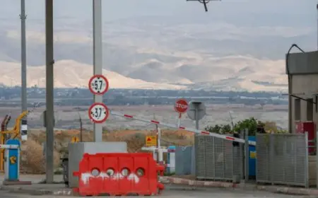 الأردن يعلن إغلاق جسر الملك حسين حتى إشعار آخر