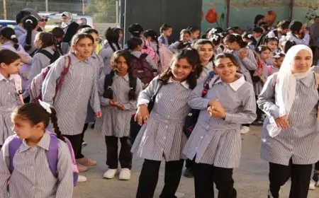 انطلاق العام الدراسي الجديد في محافظات الضفة