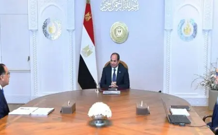 الرئيس السيسي يوجه بتوفير التسهيلات اللازمة لزيادة معدلات الاستثمار