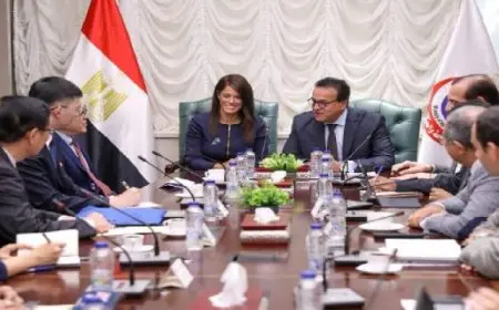 وزيرا الصحة والتخطيط يبحثان مع الصين مشروع إنشاء معمل السلامة الحيوية من المستوى الثالث