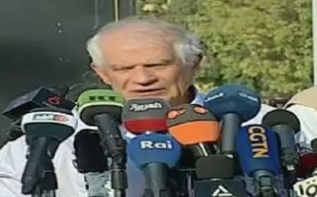 بوريل من معبر رفح: ما يحدث في غزة يعد هجوما إسرائيليا مروعا وليس دفاعا عن النفس